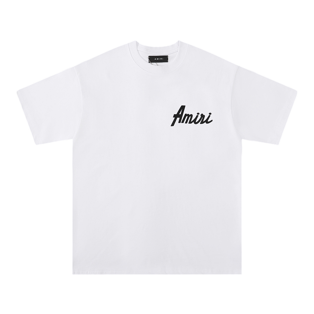 728款P47 面料260克双纱字母 白色 黑色 S M L XL