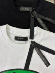 729款P47面料260克双纱字母 白色 黑色 S M L XL