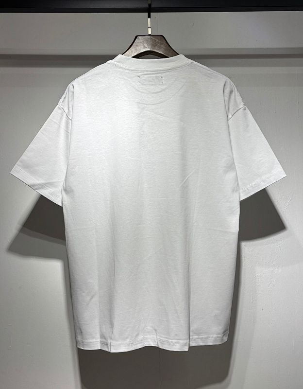 729款P47面料260克双纱字母 白色 黑色 S M L XL