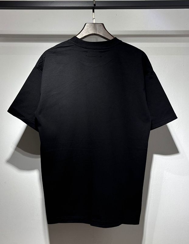 729款P47面料260克双纱字母 白色 黑色 S M L XL