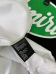 729款P47面料260克双纱字母 白色 黑色 S M L XL