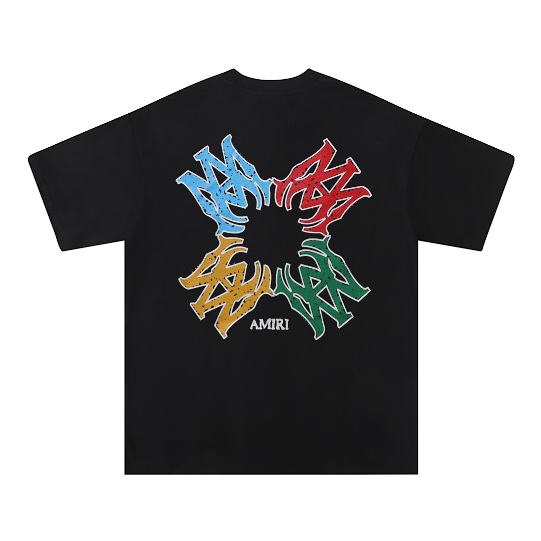 730款P50 面料260克双纱字母 白色 黑色 S M L XL