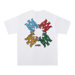 730款P50 面料260克双纱字母 白色 黑色 S M L XL