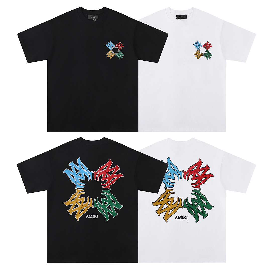 730款P50 面料260克双纱字母 白色 黑色 S M L XL