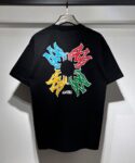 730款P50 面料260克双纱字母 白色 黑色 S M L XL