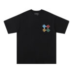 730款P50 面料260克双纱字母 白色 黑色 S M L XL