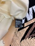731款P50 面料260克双纱字母 杏色 黑色 S M L XL