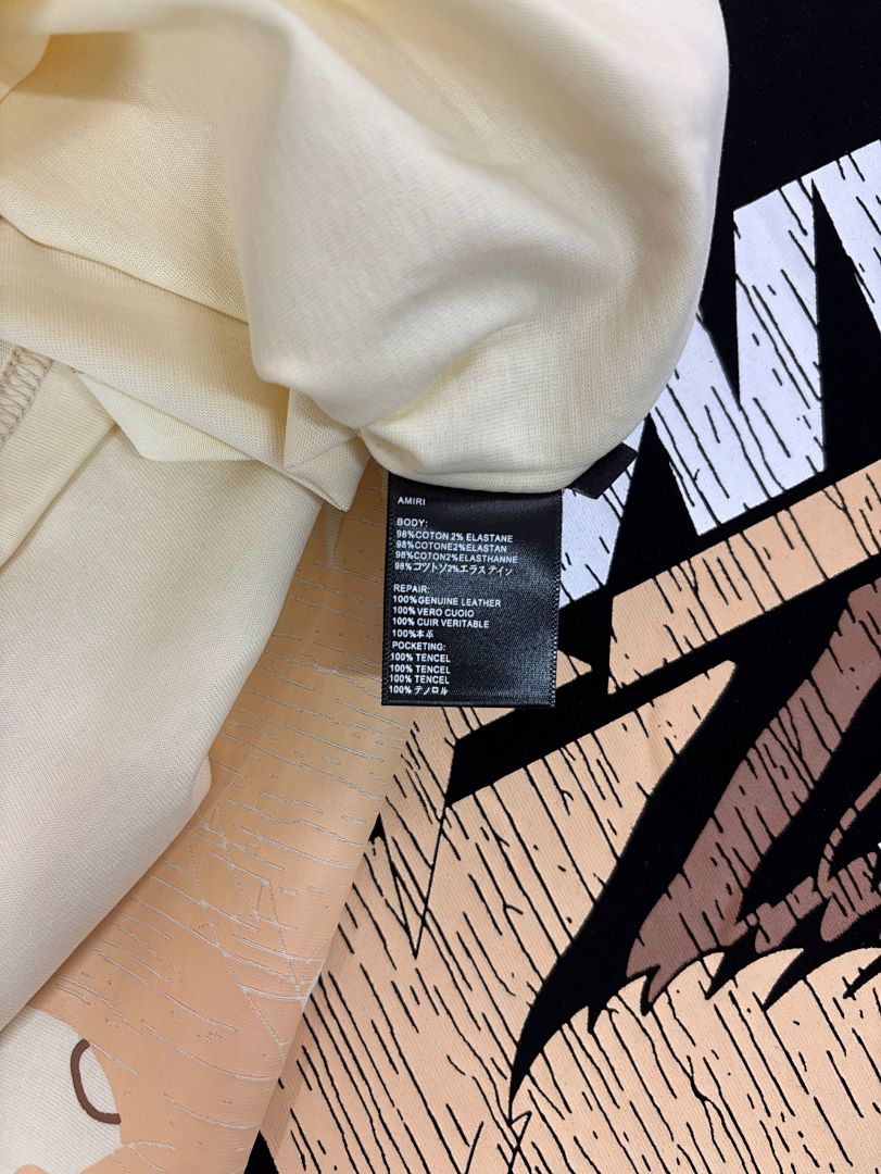 731款P50 面料260克双纱字母 杏色 黑色 S M L XL