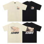 731款P50 面料260克双纱字母 杏色 黑色 S M L XL