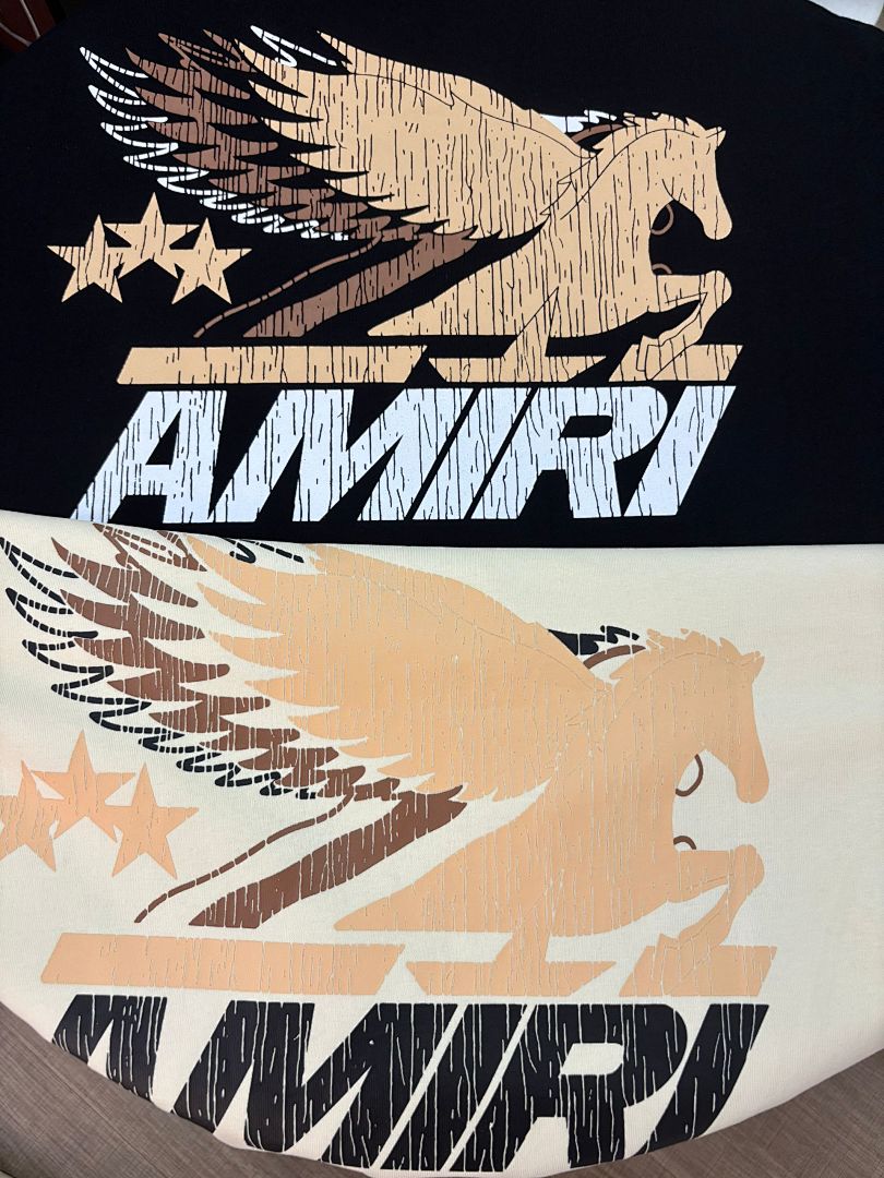 731款P50 面料260克双纱字母 杏色 黑色 S M L XL