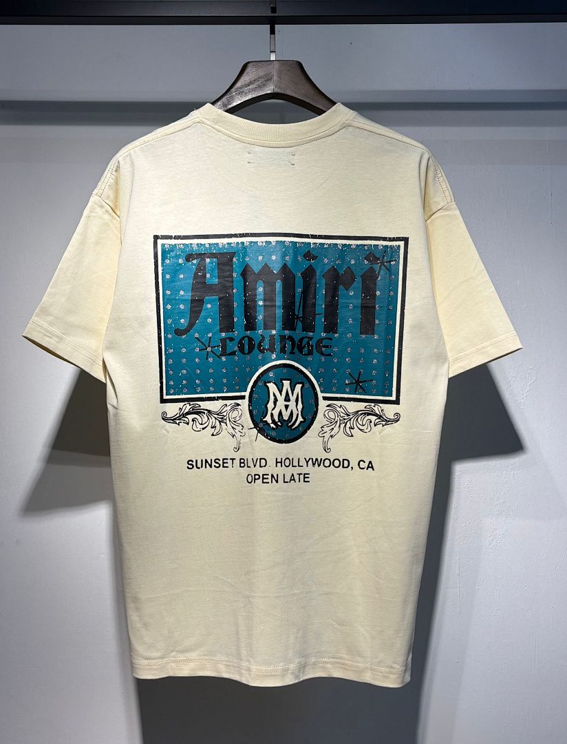 732款P50 面料260克双纱字母 杏色 黑色 S M L XL