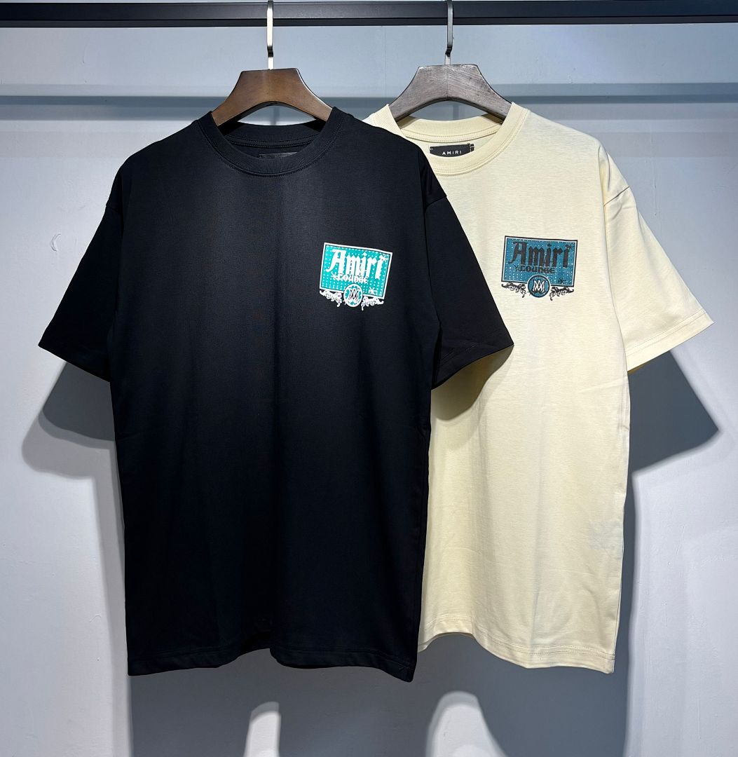 732款P50 面料260克双纱字母 杏色 黑色 S M L XL