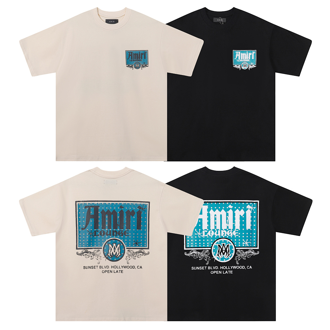 732款P50 面料260克双纱字母 杏色 黑色 S M L XL
