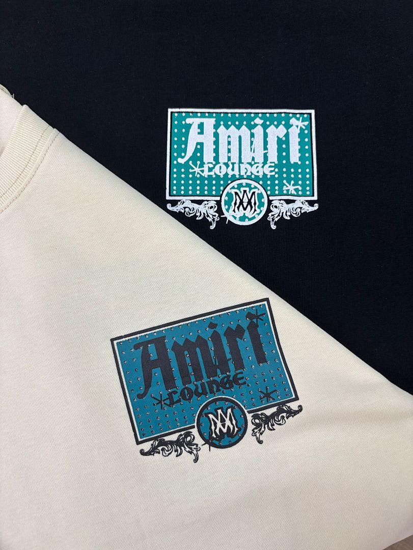 732款P50 面料260克双纱字母 杏色 黑色 S M L XL