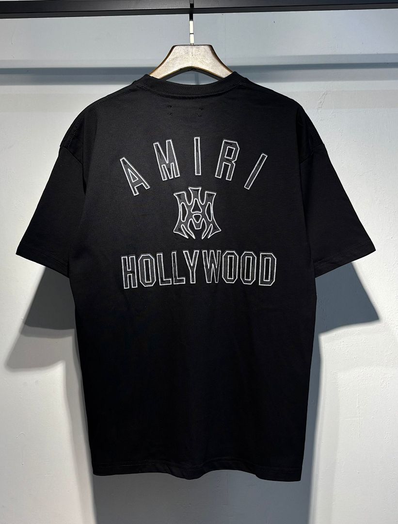 733款P50 面料260克双纱发泡字母 杏色 黑色 S M L XL