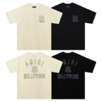 733款P50 面料260克双纱发泡字母 杏色 黑色 S M L XL