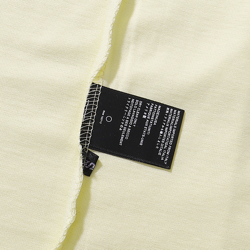 733款P50 面料260克双纱发泡字母 杏色 黑色 S M L XL