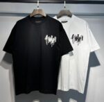 738款P50 面料260克双纱字母锁链 白色 黑色 S M L XL