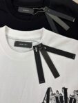 738款P50 面料260克双纱字母锁链 白色 黑色 S M L XL