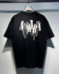 738款P50 面料260克双纱字母锁链 白色 黑色 S M L XL