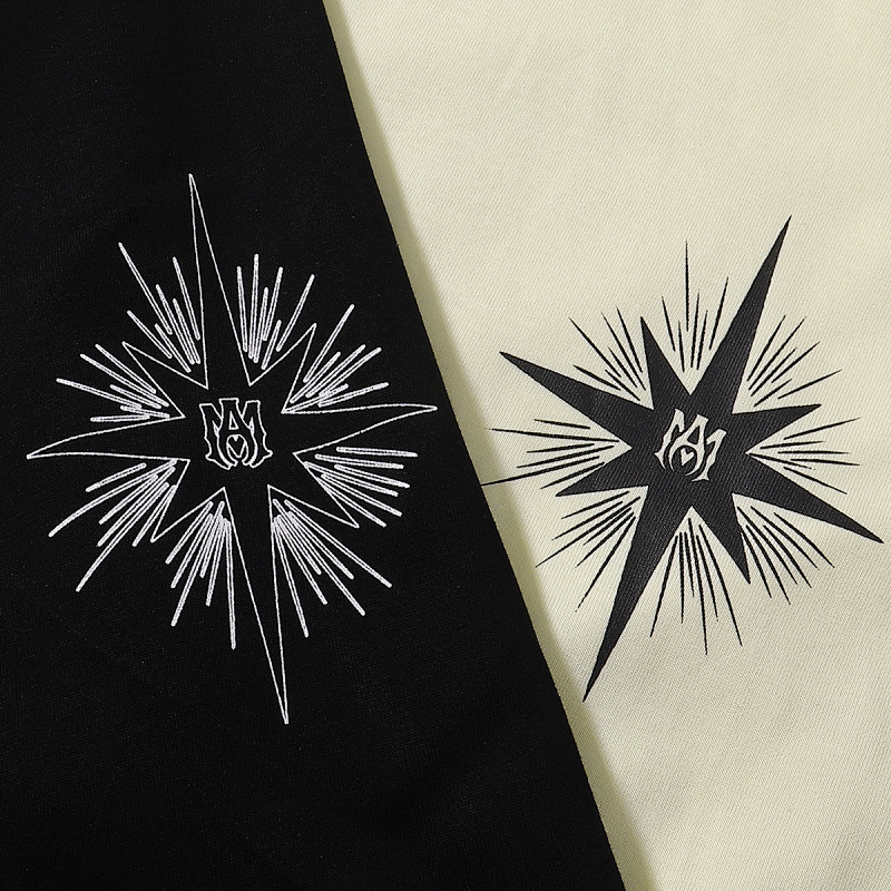 739款P47 面料260克双纱字母 杏色 黑色 S M L XL