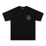 739款P47 面料260克双纱字母 杏色 黑色 S M L XL