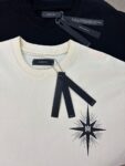 739款P47 面料260克双纱字母 杏色 黑色 S M L XL