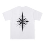 739款P47 面料260克双纱字母 杏色 黑色 S M L XL