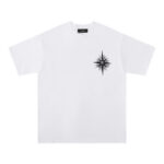 739款P47 面料260克双纱字母 杏色 黑色 S M L XL