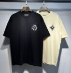 739款P47 面料260克双纱字母 杏色 黑色 S M L XL