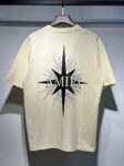 739款P47 面料260克双纱字母 杏色 黑色 S M L XL