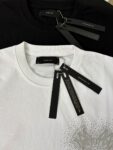 740款P53 面料260克双纱字母 白色 黑色 S M L XL