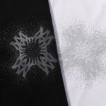 740款P53 面料260克双纱字母 白色 黑色 S M L XL