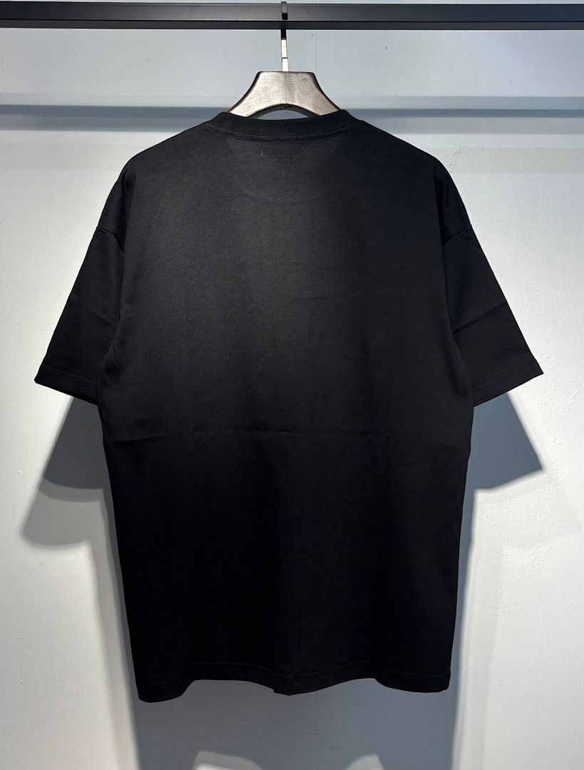 741款P50 面料260克双纱字母 白色 黑色 S M L XL