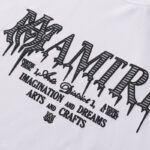 741款P50 面料260克双纱字母 白色 黑色 S M L XL