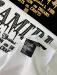 741款P50 面料260克双纱字母 白色 黑色 S M L XL