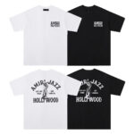 743款P50 面料260克双纱字母 白色 黑色 S M L XL