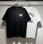743款P50 面料260克双纱字母 白色 黑色 S M L XL