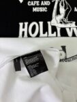 743款P50 面料260克双纱字母 白色 黑色 S M L XL