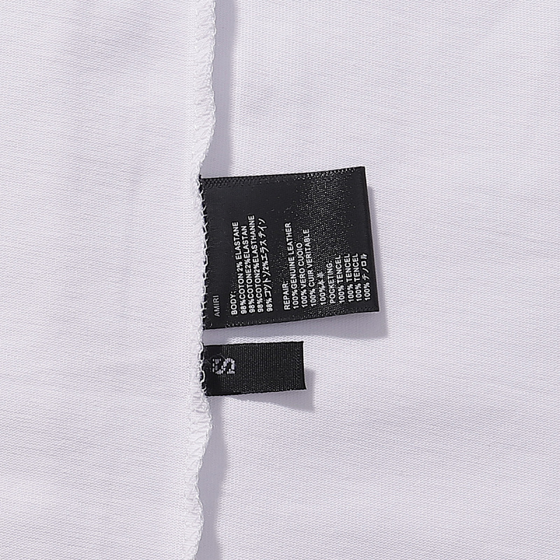 743款P50 面料260克双纱字母 白色 黑色 S M L XL
