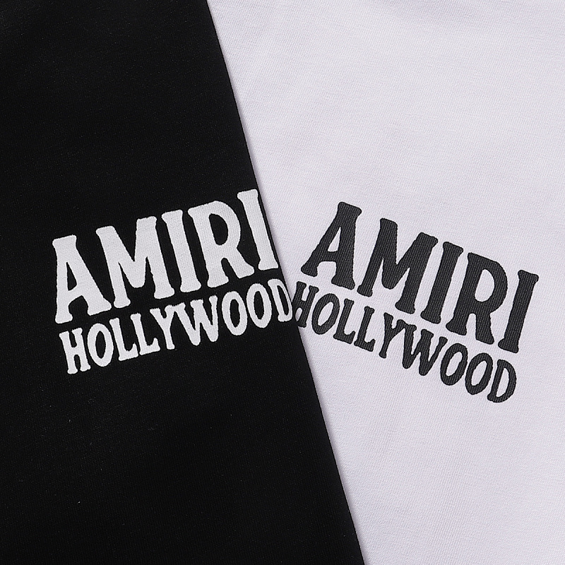 743款P50 面料260克双纱字母 白色 黑色 S M L XL