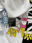 744款P53 面料260克双纱字母高品质印花版本【非市场的差烫图】 白色 黑色 S M L XL