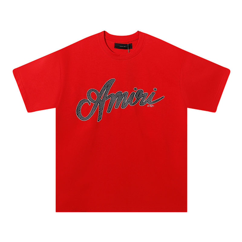 745款P47 面料260克双纱字母 白色 红色 黑色 S M L XL