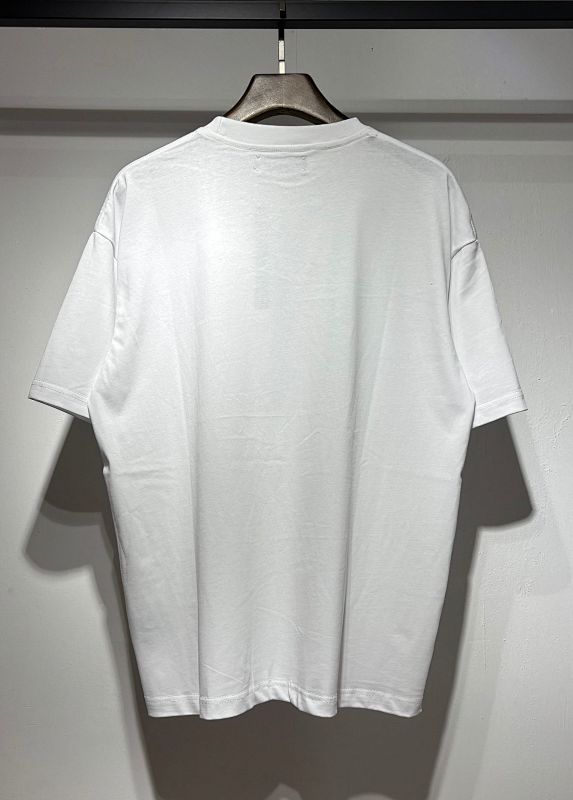 745款P47 面料260克双纱字母 白色 红色 黑色 S M L XL