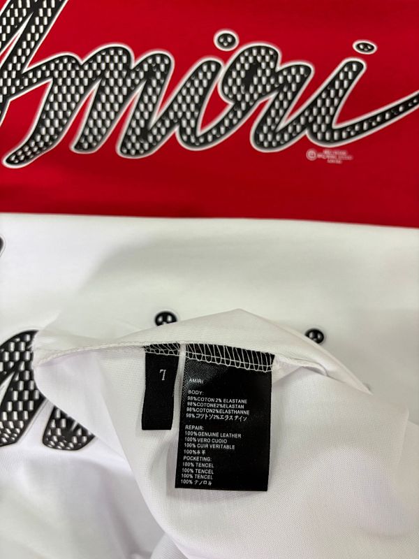 745款P47 面料260克双纱字母 白色 红色 黑色 S M L XL