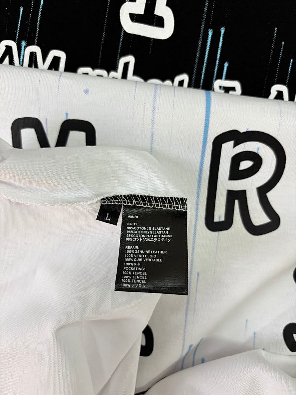 747款P50 面料260克双纱字母 白色 黑色 S M L XL