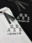 747款P50 面料260克双纱字母 白色 黑色 S M L XL