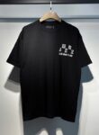 747款P50 面料260克双纱字母 白色 黑色 S M L XL