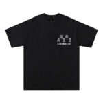 747款P50 面料260克双纱字母 白色 黑色 S M L XL