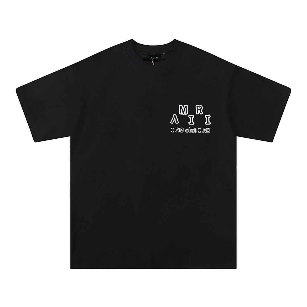 747款P50 面料260克双纱字母 白色 黑色 S M L XL